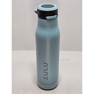 💧‎ ZULU 24oz Insulated Stainless Steel Water Bottle Flip Lid EUC